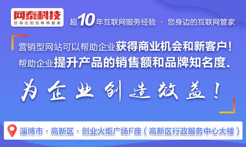 鄒平網(wǎng)站制作價(jià)格解析及淄博網(wǎng)泰科技的信息技術(shù)服務(wù)